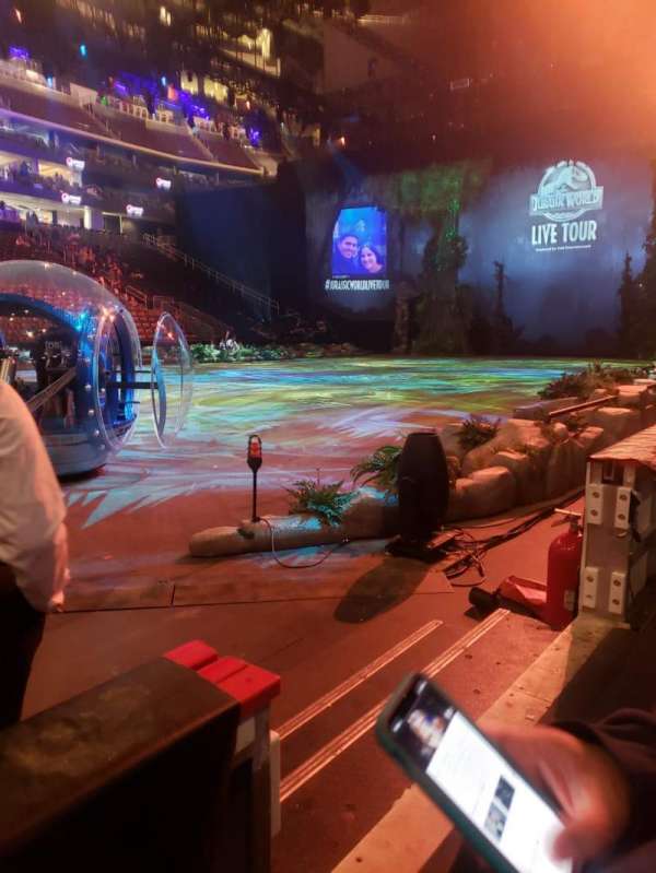 Prudential Center, block: 6, row: 1, seat: 2