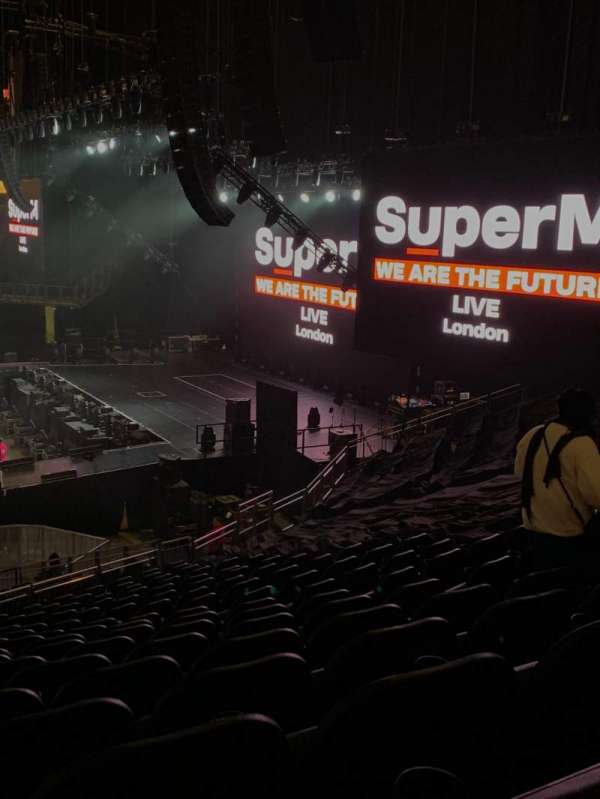 The O2, London, block: 112, row: z, seat: 382