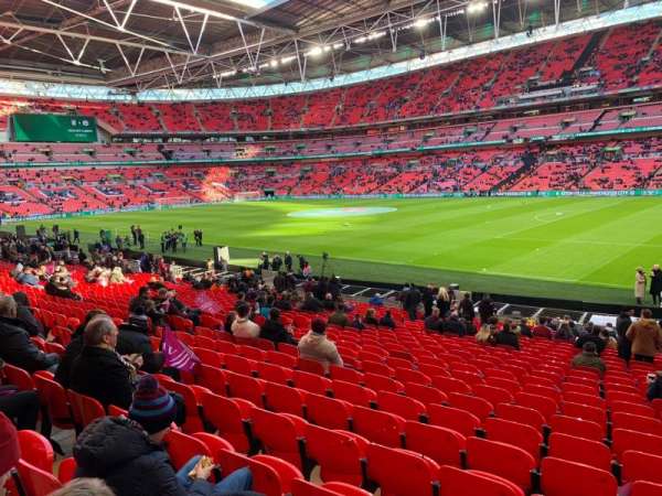 Wembley Stadium, block: 140, row: 24, seat: 206