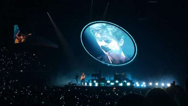 The O2, London, block: 111, row: H, seat: 324