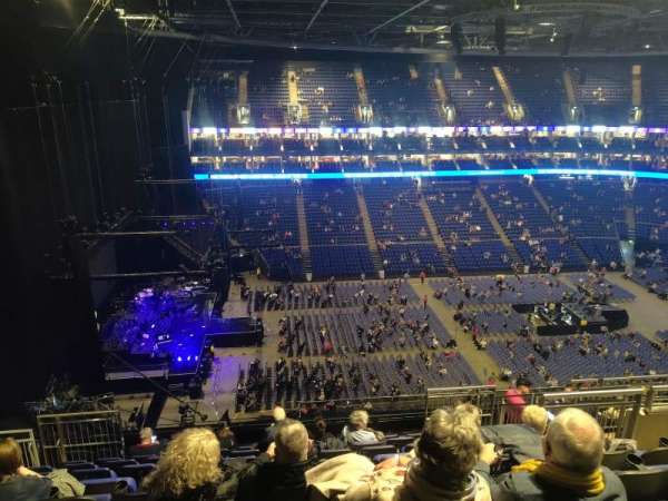 The O2, London, block: 401, row: L, seat: 476