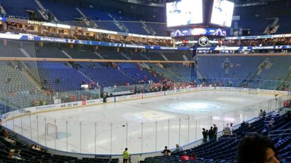 KeyBank Center, block: 121, row: 22, seat: 1