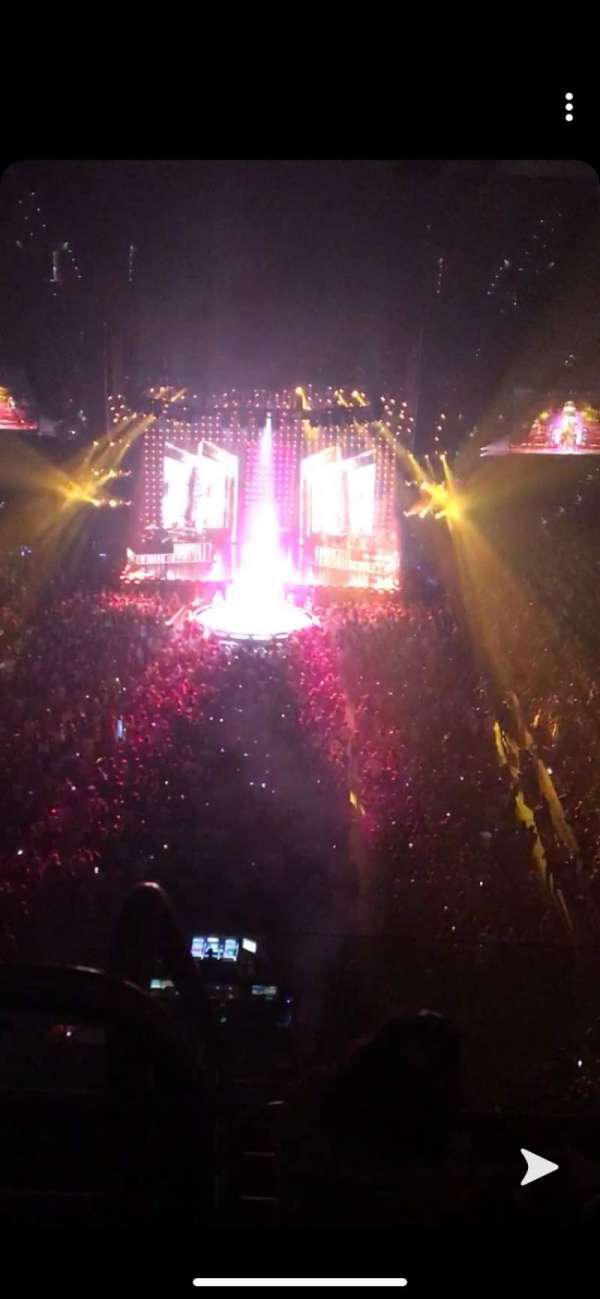 Xfinity Mobile Arena, block: 207A, row: 8, seat: 6