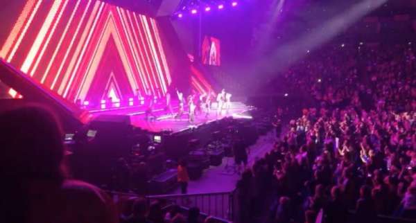 The O2, London, block: 101, row: J, seat: 23