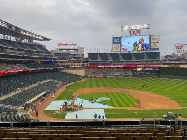 Target Field, block: C, row: 10, seat: 7