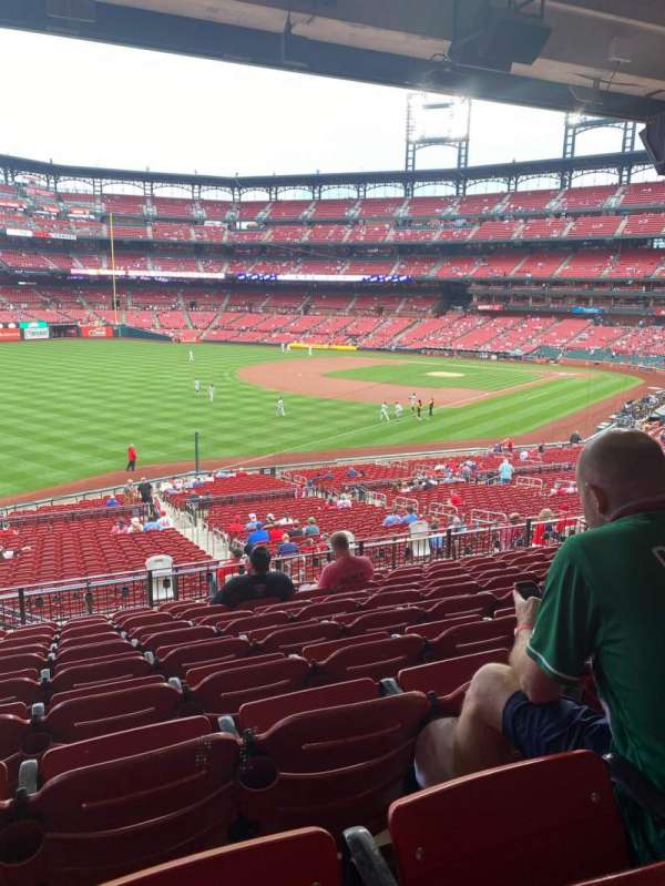 Busch Stadium, block: 165, row: 29, seat: 20