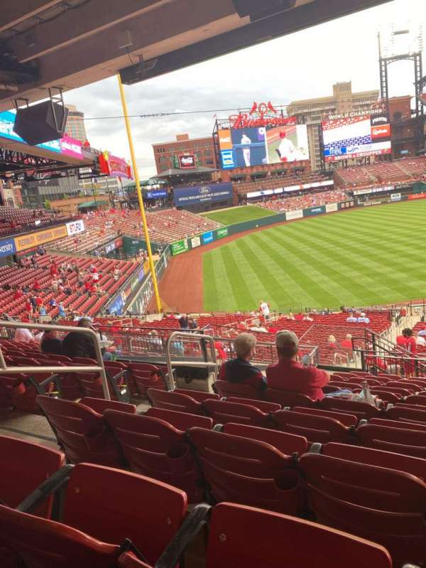 Busch Stadium, block: 165, row: 29, seat: 20