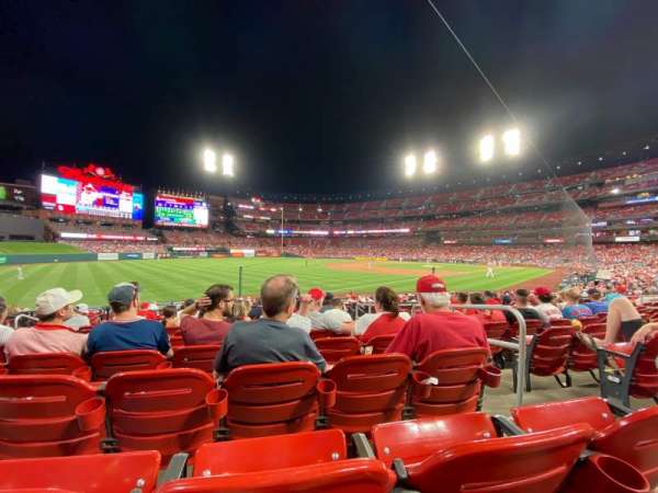 Busch Stadium, block: 165, row: 26, seat: 2