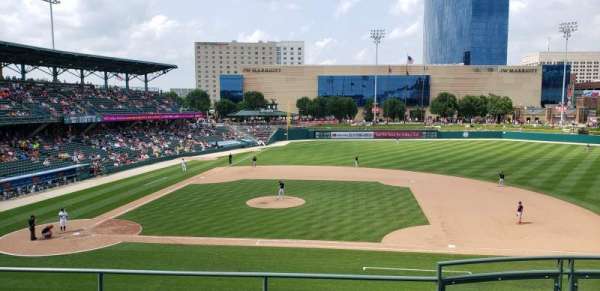 Victory Field, block: 215, row: E, seat: 19