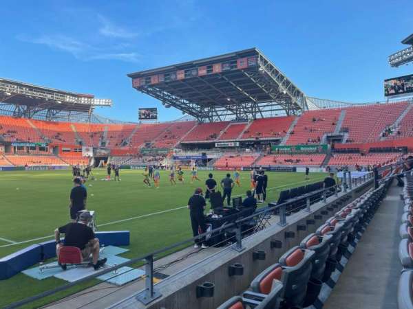 Shell Energy Stadium, block: 106, row: C, seat: 19