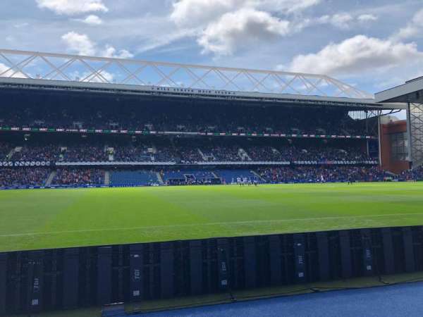 Ibrox Stadium, block: GF6, row: C, seat: 167