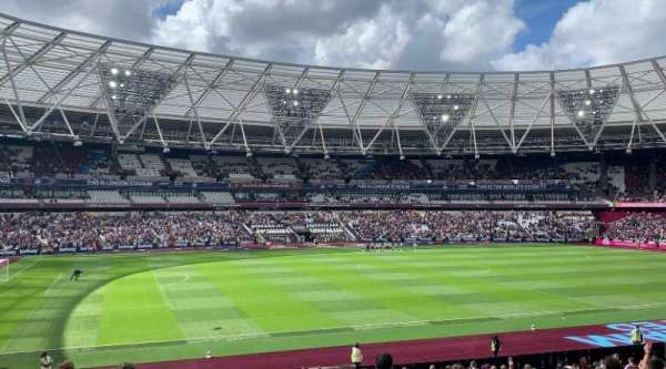 London Stadium, block: 133, row: 32, seat: 340