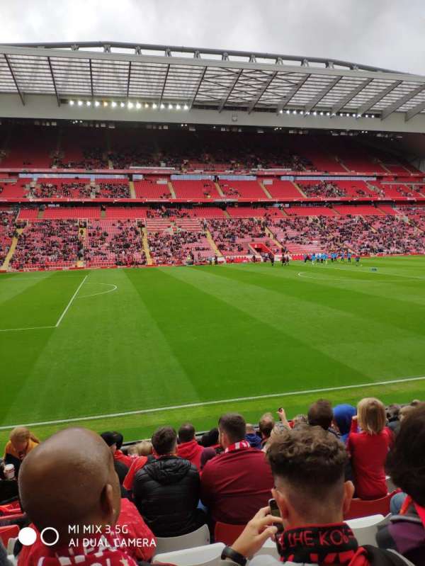 Anfield, block: KM, row: 14, seat: 193