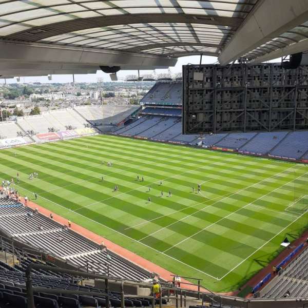 Croke Park, block: 725, row: Z, seat: 6