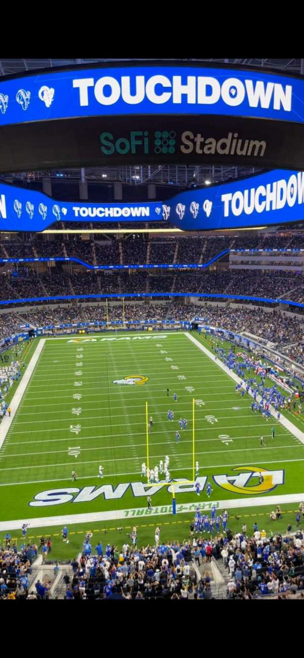 SoFi Stadium, block: 335, row: 6, seat: 6