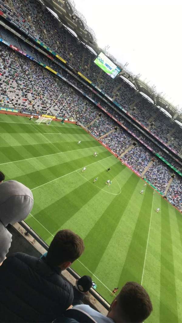 Croke Park, block: 708, row: E, seat: 23