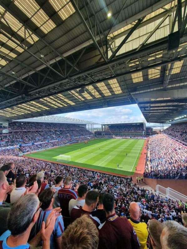 Villa Park, block: K2, row: 4, seat: 35