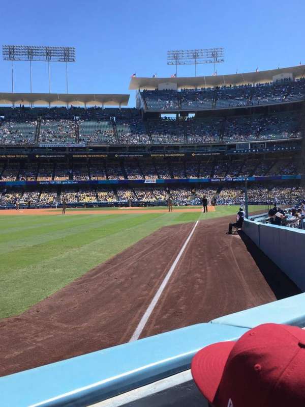 Dodger Stadium, block: 49FD, row: A, seat: 9
