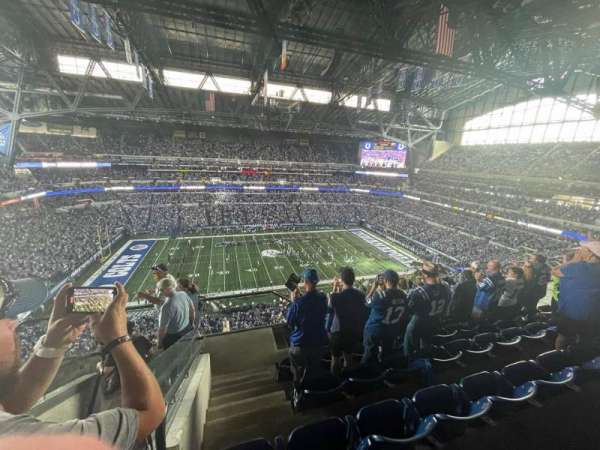Lucas Oil Stadium, block: 641, row: 6