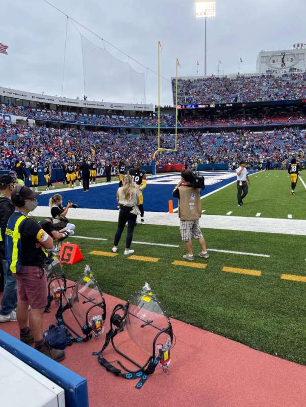 Highmark Stadium, block: 137, row: 1, seat: 14