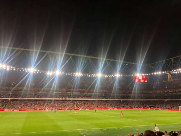 Emirates Stadium, block: 2, row: 19, seat: 45