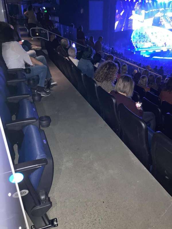 Chase Center, block: 114, row: 20, seat: 1