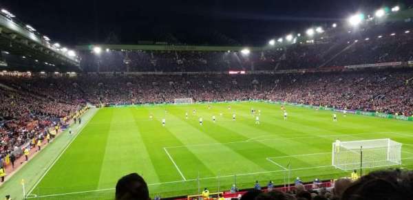 Old Trafford, block: E233, row: 18, seat: 157