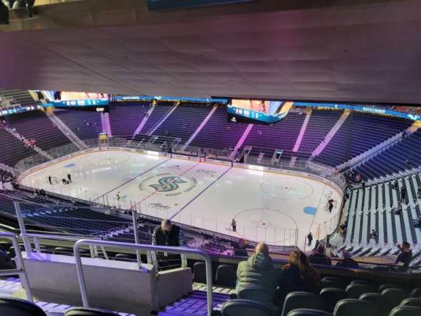 Climate Pledge Arena, block: 211, row: H, seat: 13