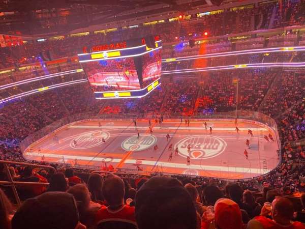 Rogers Place, block: 234, row: 8, seat: 15