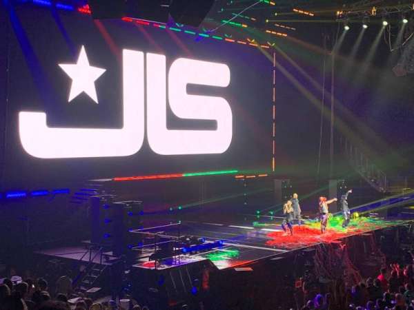 The O2, London, block: 101, row: P, seat: 38