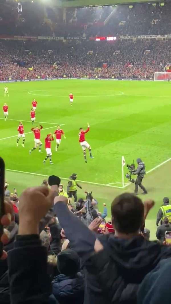 Old Trafford, block: W14, row: 5, seat: 1