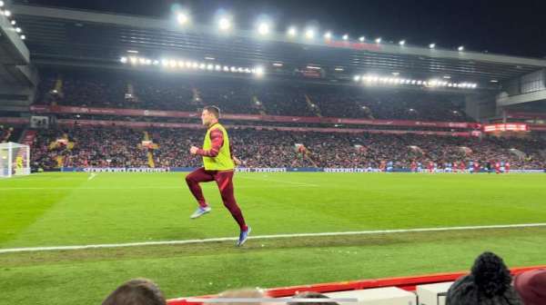 Anfield, block: L2, row: 3, seat: 52