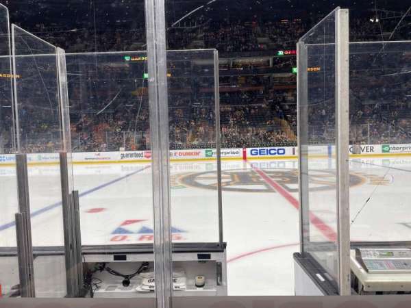 TD Garden, block: 12, row: 4, seat: 15