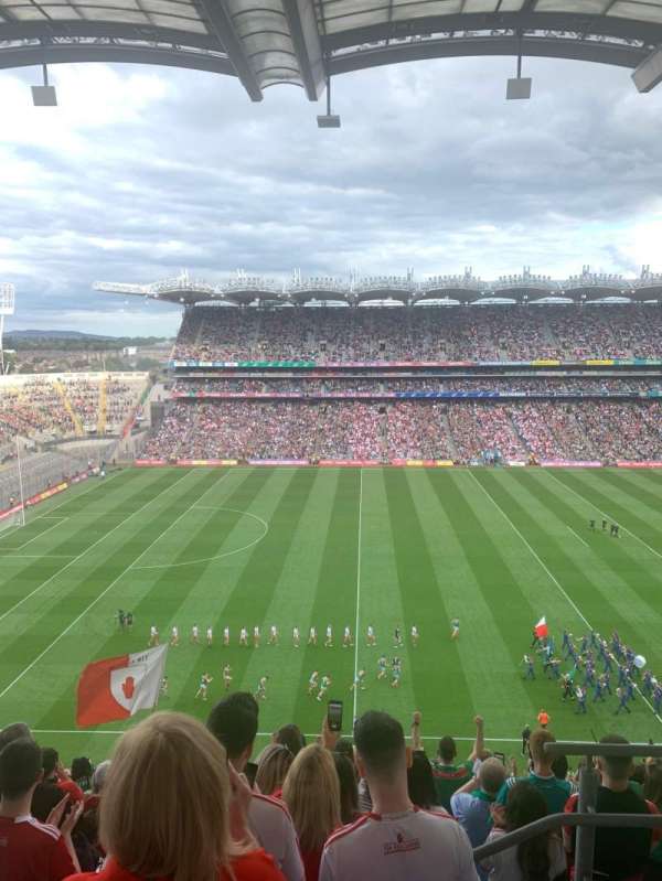 Croke Park, block: 733, row: K, seat: 29