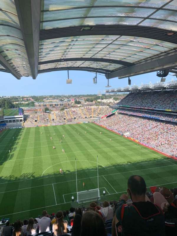 Croke Park, block: 720, row: W, seat: 30