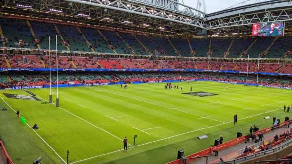 Principality Stadium, block: M35, row: 12, seat: 6-7