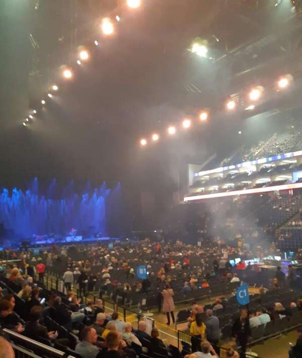 The O2, London, block: 104, row: K, seat: 126