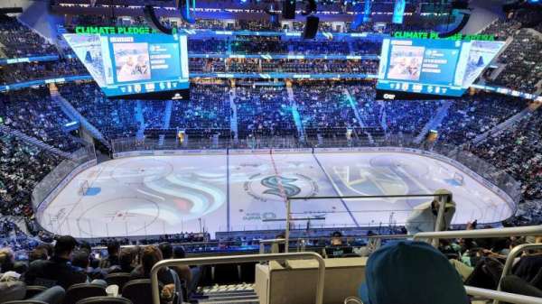 Climate Pledge Arena, block: 202, row: H, seat: 2