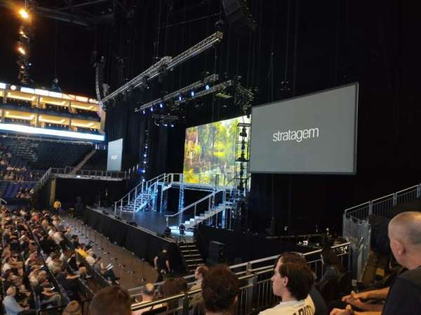 The O2, London, block: 112, row: L, seat: 386