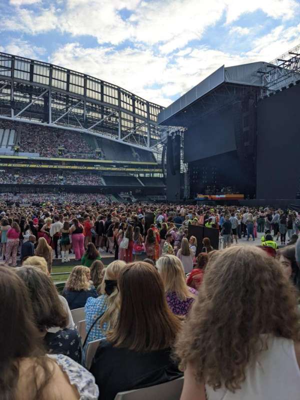 Aviva Stadium, block: 103, row: L, seat: 29