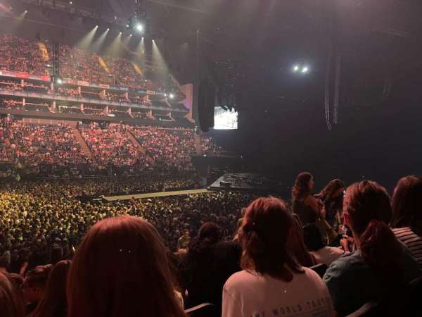The O2, London, block: 111, row: T, seat: 331