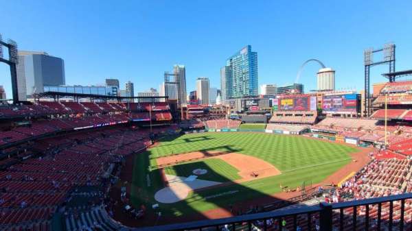 Busch Stadium, block: 347, row: 2, seat: 9