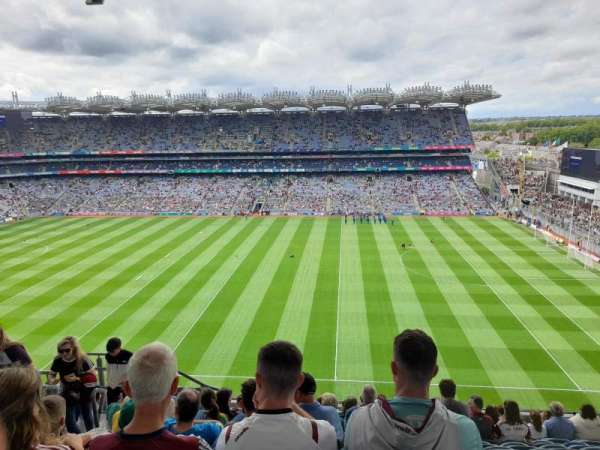 Croke Park, block: 704, row: O, seat: 8