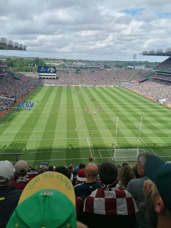 Croke Park, block: 720, row: M, seat: 11