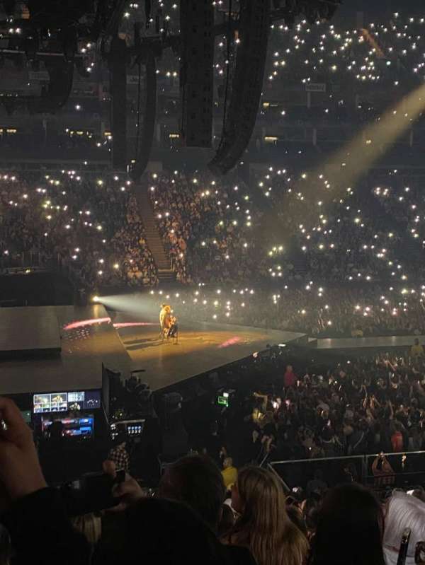 The O2, London, block: 118, row: W, seat: 12