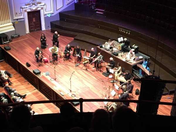 Usher Hall, block: Upper Circle, row: C, seat: 8