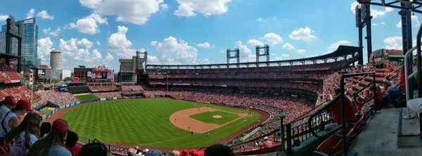 Busch Stadium, block: 363, row: 8, seat: 4