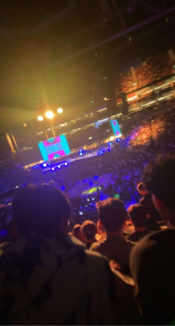 The O2, London, block: 103, row: Y, seat: 97