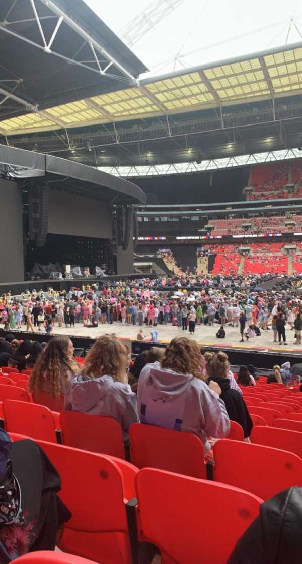 Wembley Stadium, block: 124