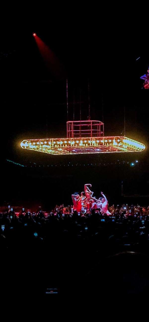The O2, London, block: 103, row: C, seat: 101